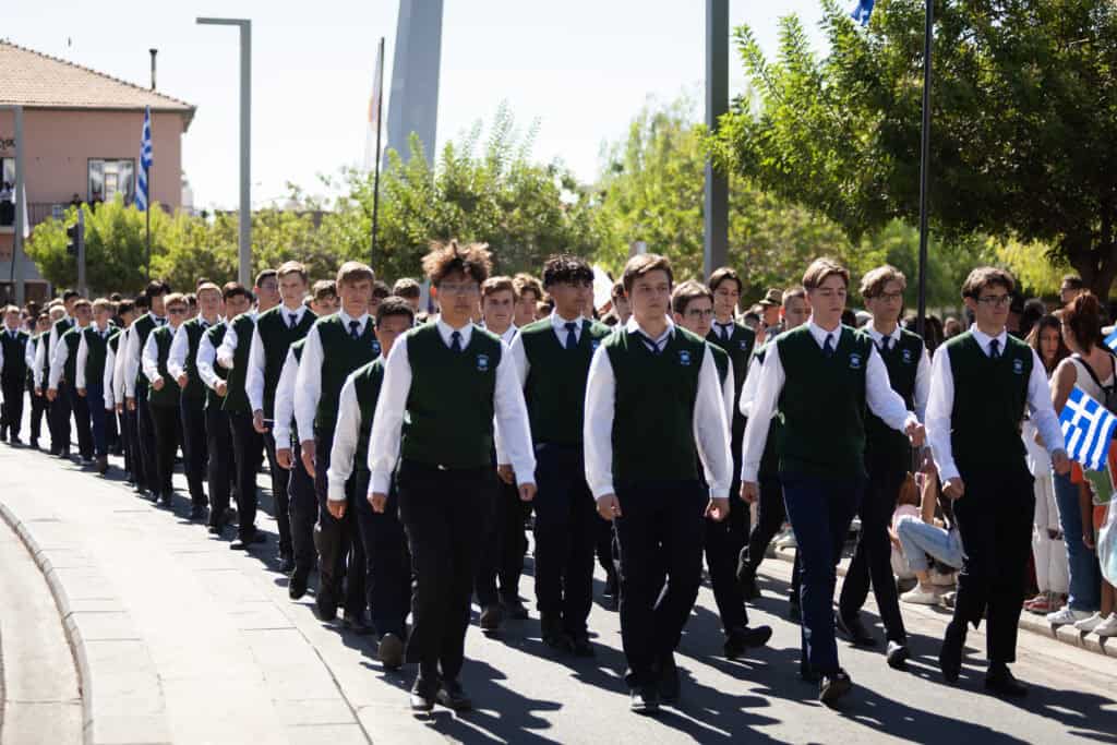 Aspire Private British School Paphos Cyprus - Ochi Day Parade 28.10.24 13 of 38